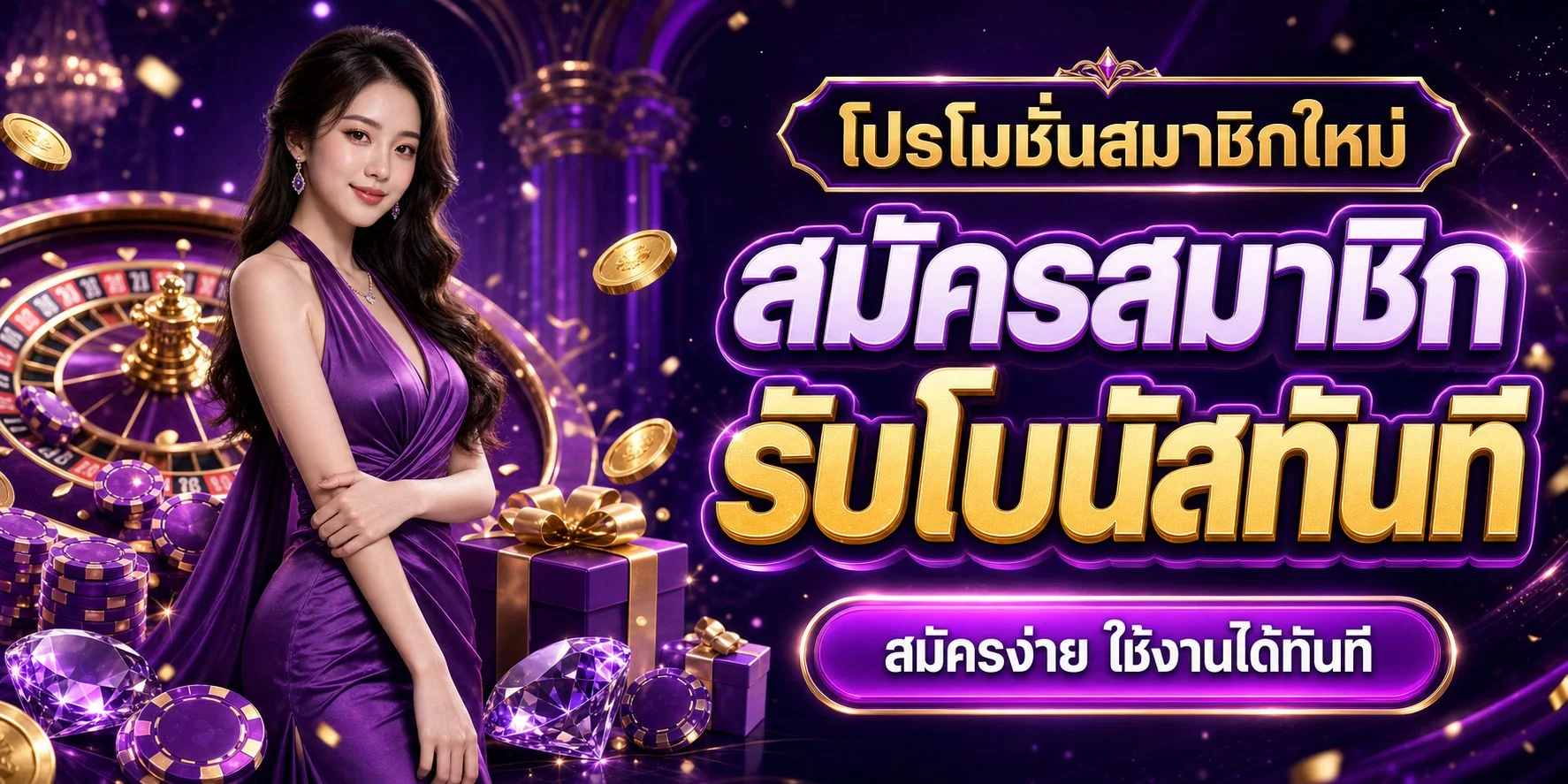โปรโมชั่นสมาชิกใหม่ Allure789 โบนัสแรกเข้า